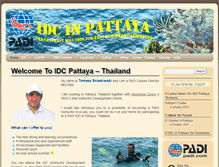 Tablet Screenshot of idc-pattaya.com